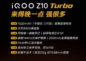 iQOO Z10 Turbo: Monster Performa, Siap Meluncur!