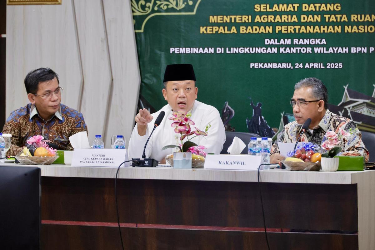 Riau Darurat Tanah? Menteri Nusron Desak Aksi Cepat!