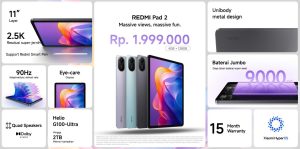 Redmi Pad 2: Tablet Keluarga Masa Depan?