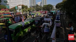 Mogok Nasional Sopir: Jakarta Lumpuh Total?