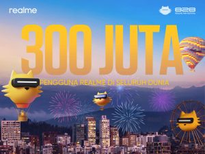 realme Pecah Rekor! 300 Juta Pengguna dalam 7 Tahun!