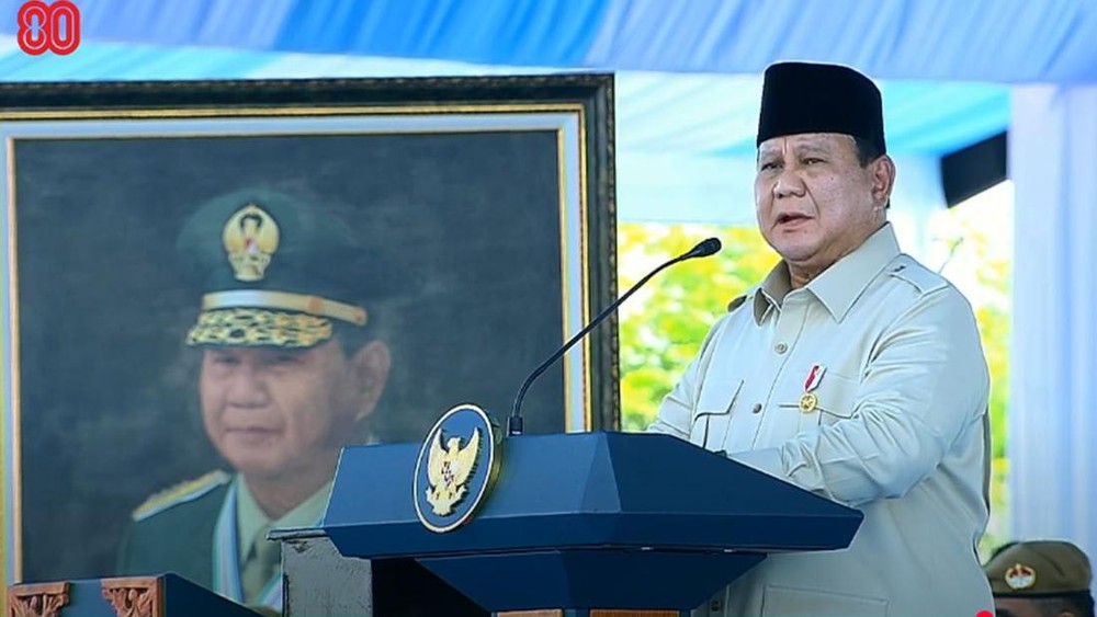 Presiden Prabowo Pimpin Upacara di Lubang Buaya!