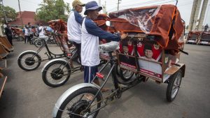 Jangan Dijual! Becak Listrik Prabowo & Aturan Magelang