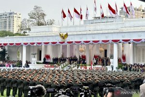 Prabowo Lantik Ribuan Perwira Muda Negara Siap